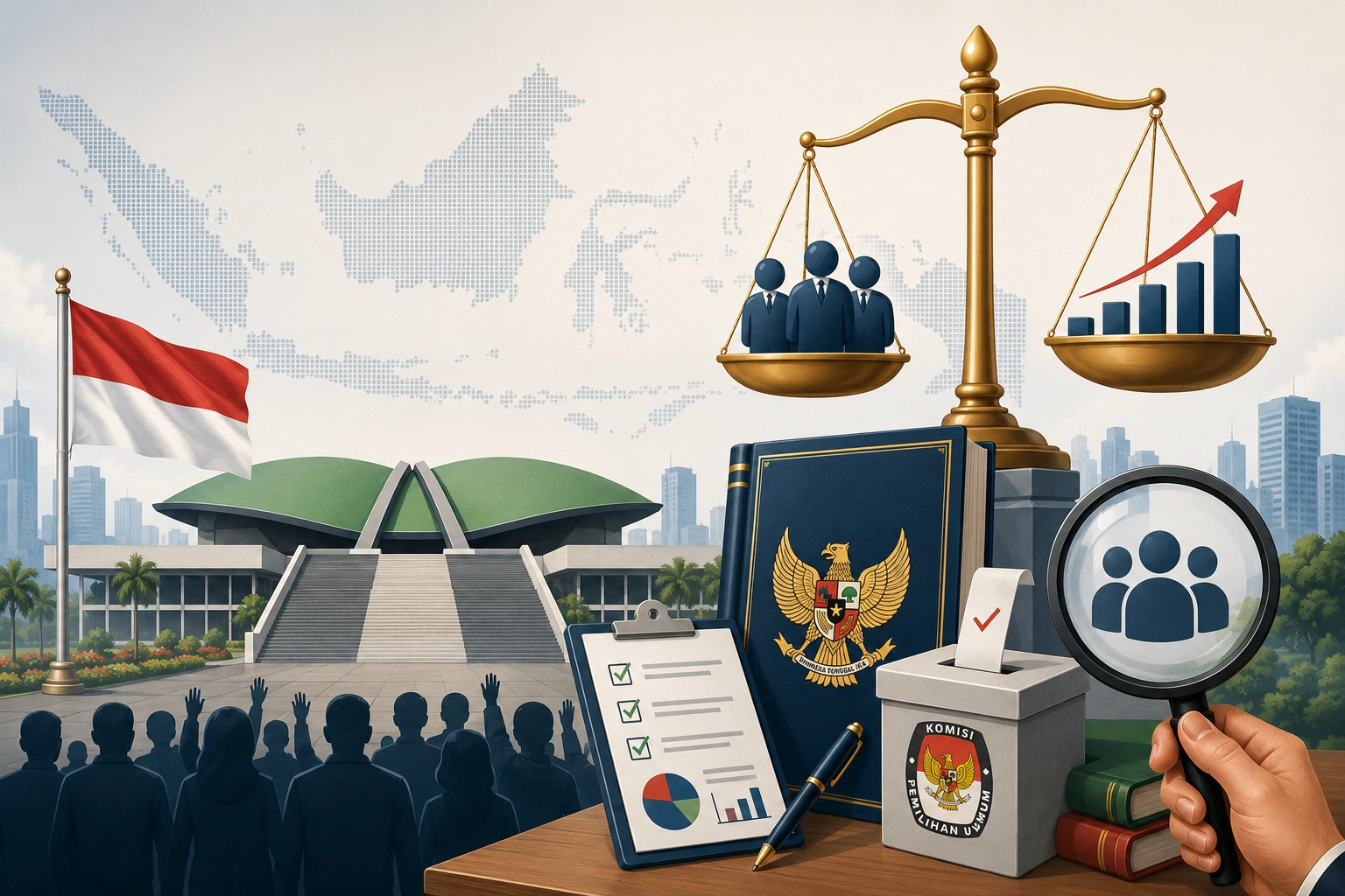 Ilustrasi Survei Polda Metro Jaya